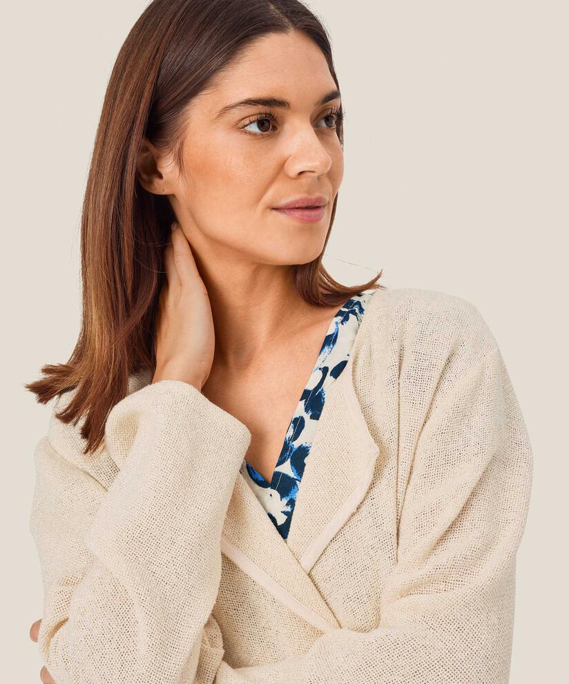 Veste Courte En Bouclé, Whitecap