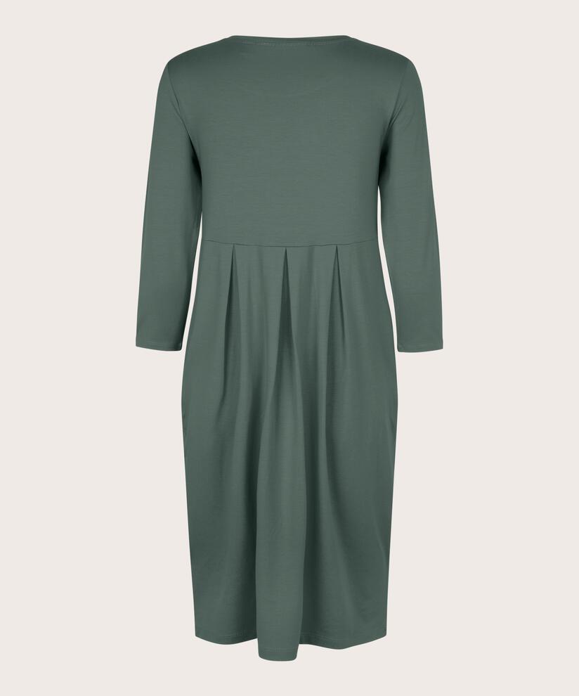 robe tulipe en jersey , Balsam Green