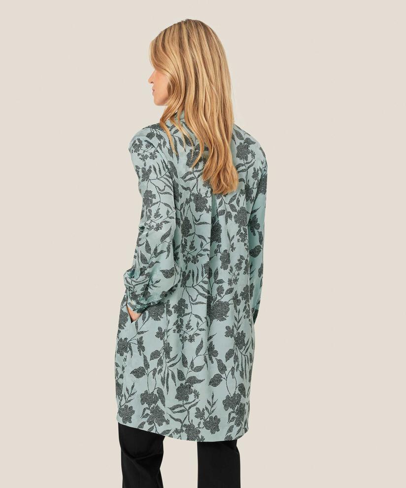 tunique fleurie en viscose avec col en V, Ether