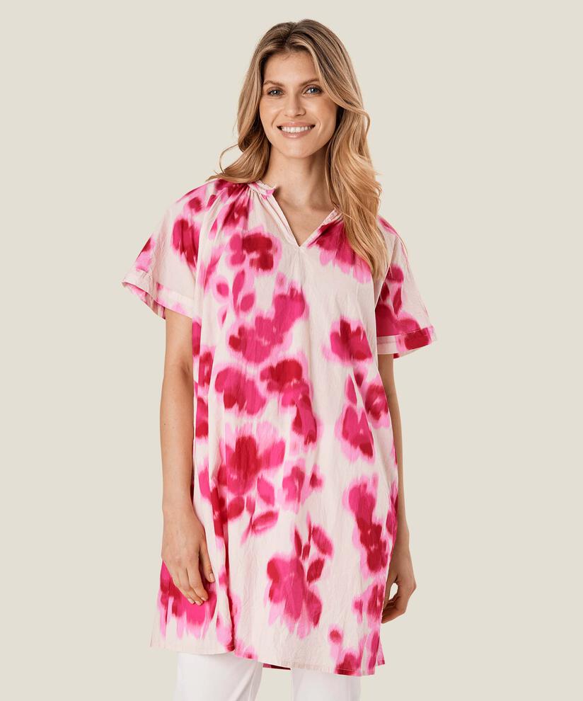 Glivia Tunic, Pink Flambé