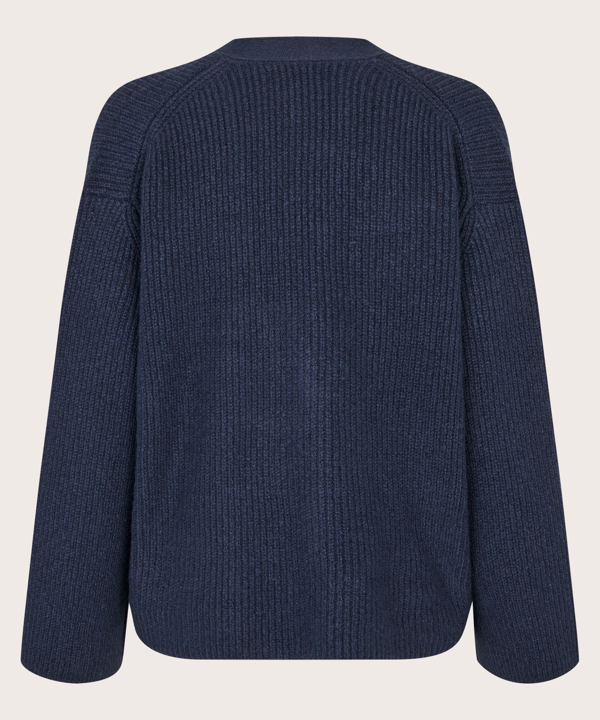 cardigan en coton mélangé, Navy Blazer