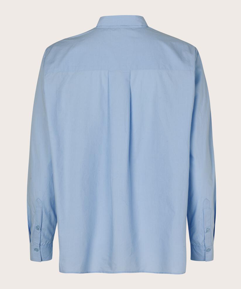 Chemise Boutonnée En Coton, Brunnera Blue