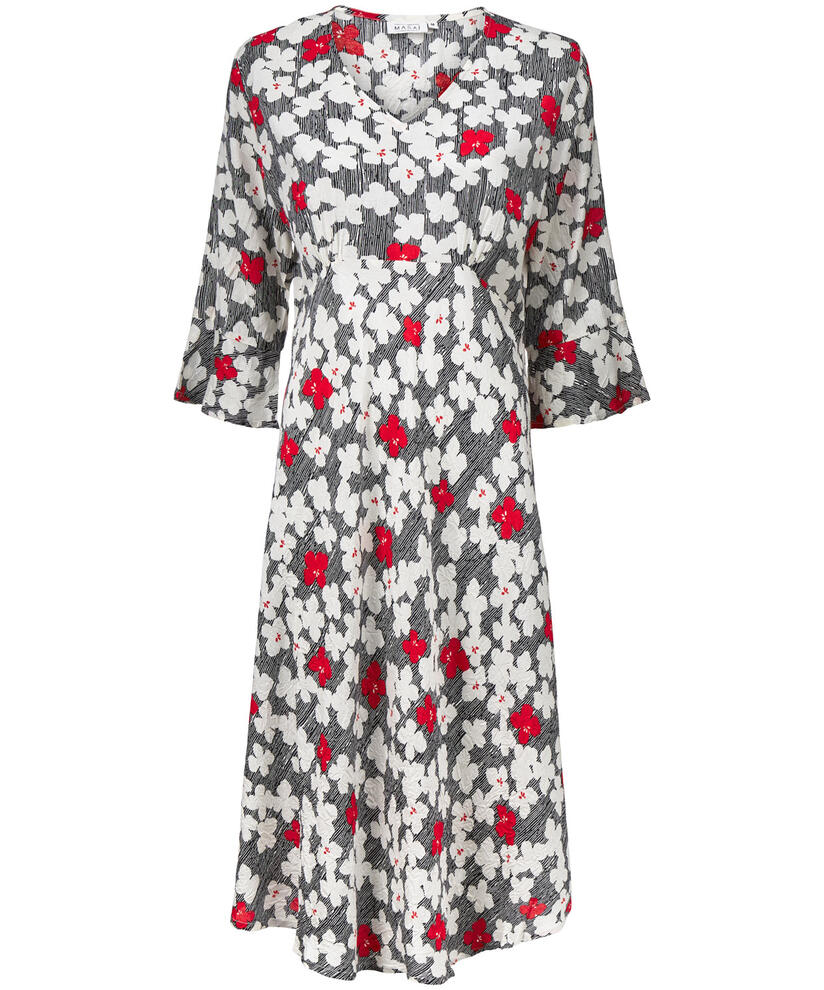 NITA DRESS, Valient Poppy