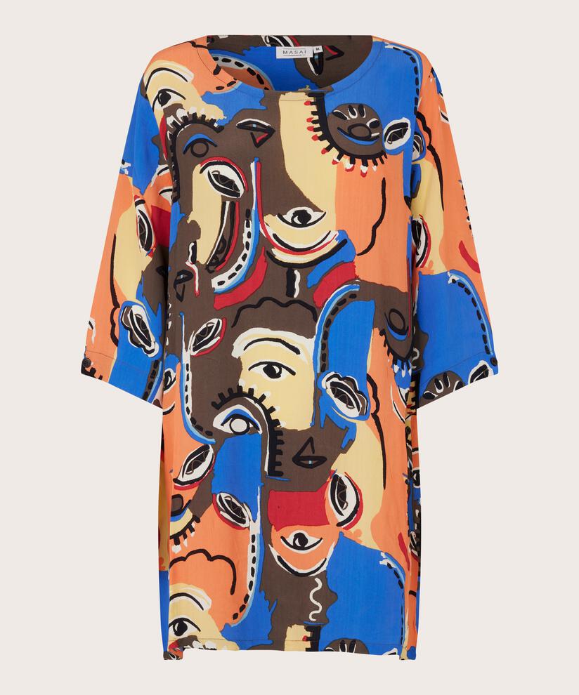 Garnetta Tunic, Crocodile