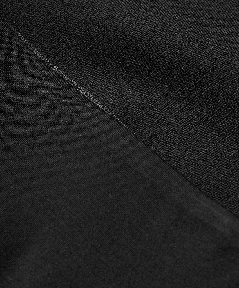 jupe courte en jersey stretch, Black