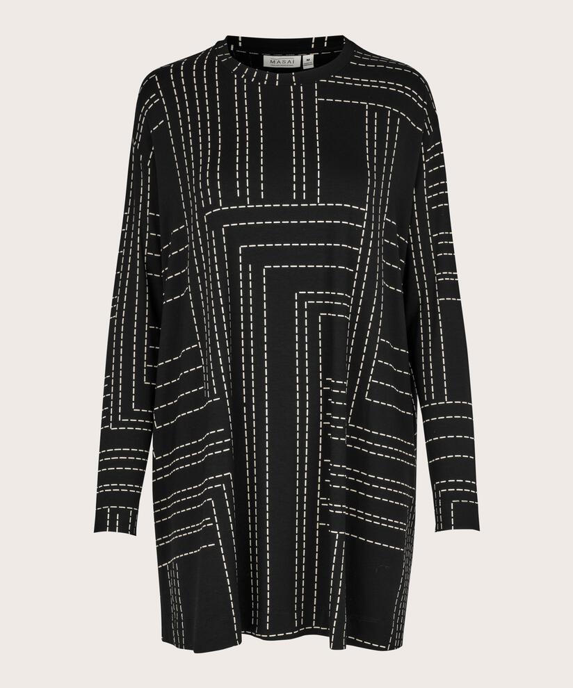 Gael JERSEY Tunic, Black