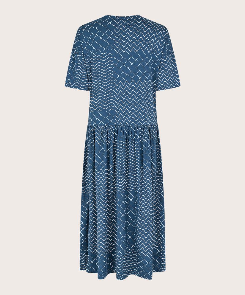 robe en jersey imprimé à manches courtes, Sargasso Sea
