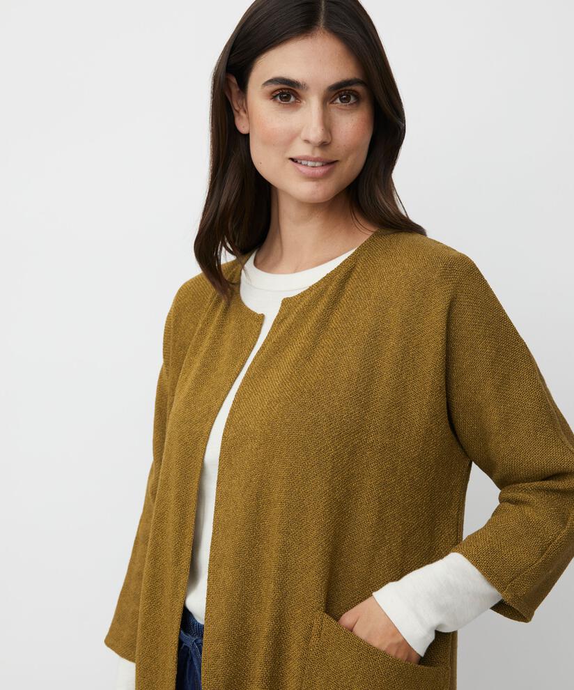 Veste Longue En Bouclé, Breen
