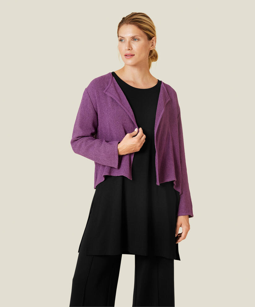 GIOVANA JERSEY TUNIC, Black