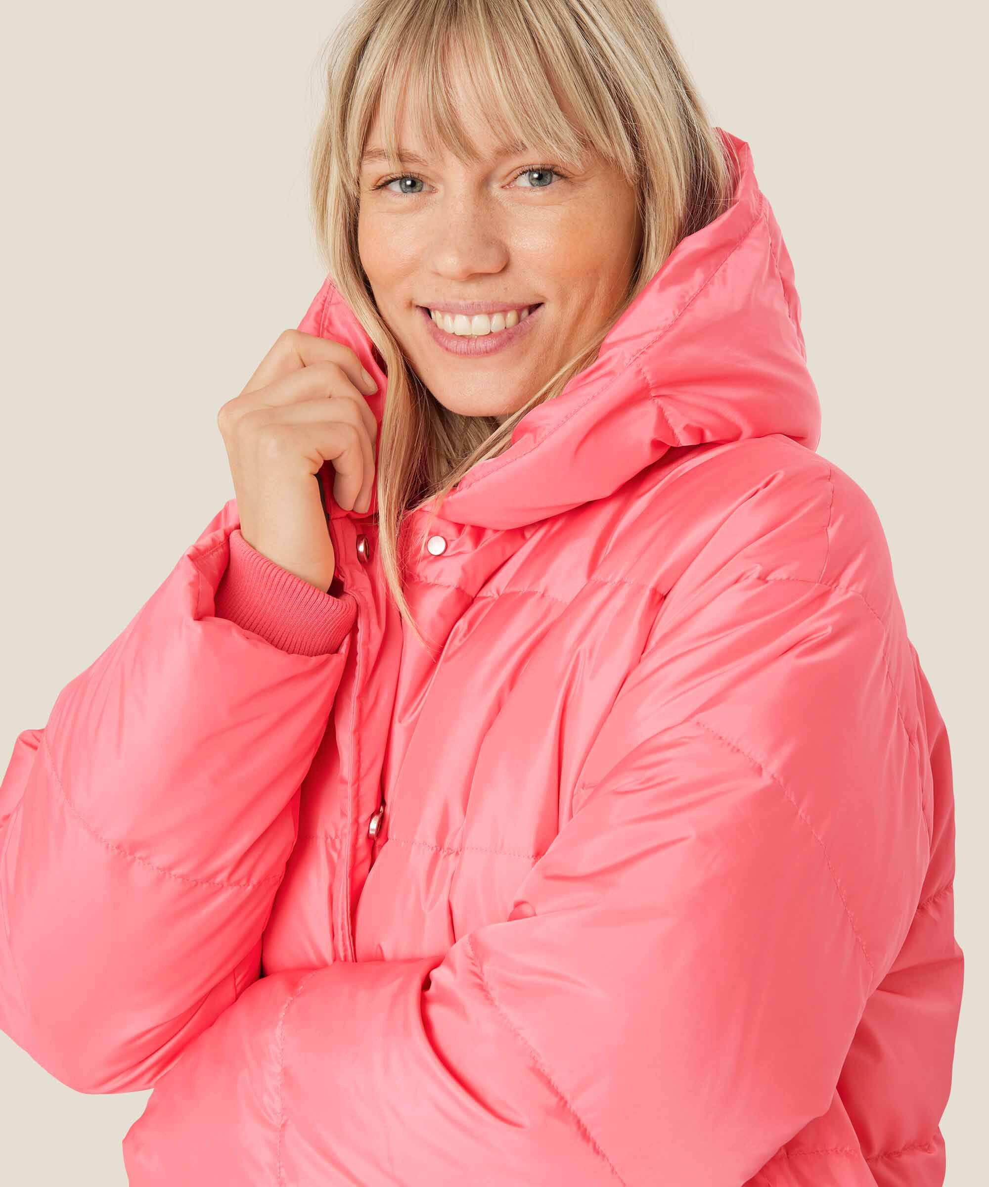 Manteau En Duvet Avec Capuche, Confetti