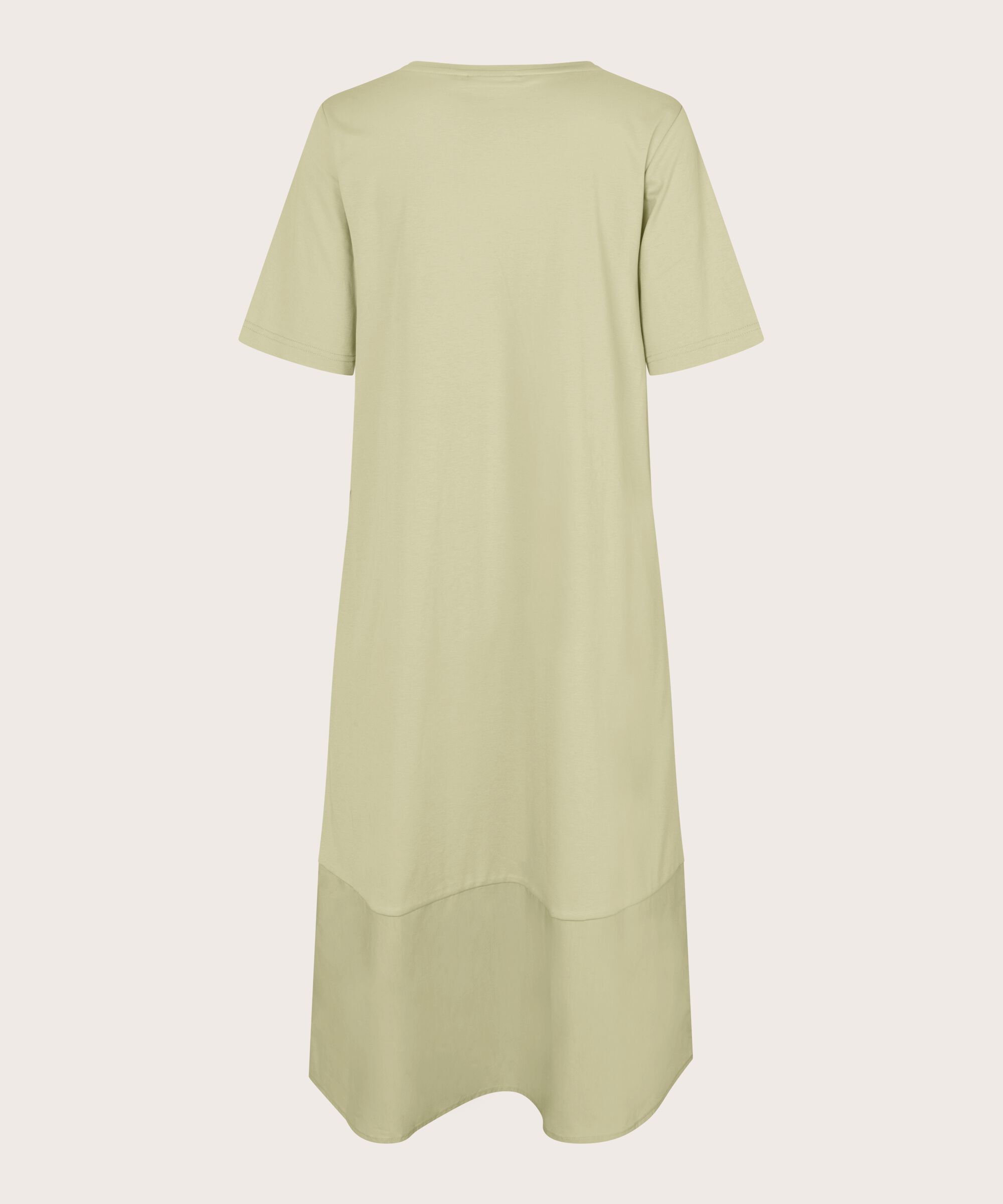 robe en mélange de jersey et popeline de coton, Bog