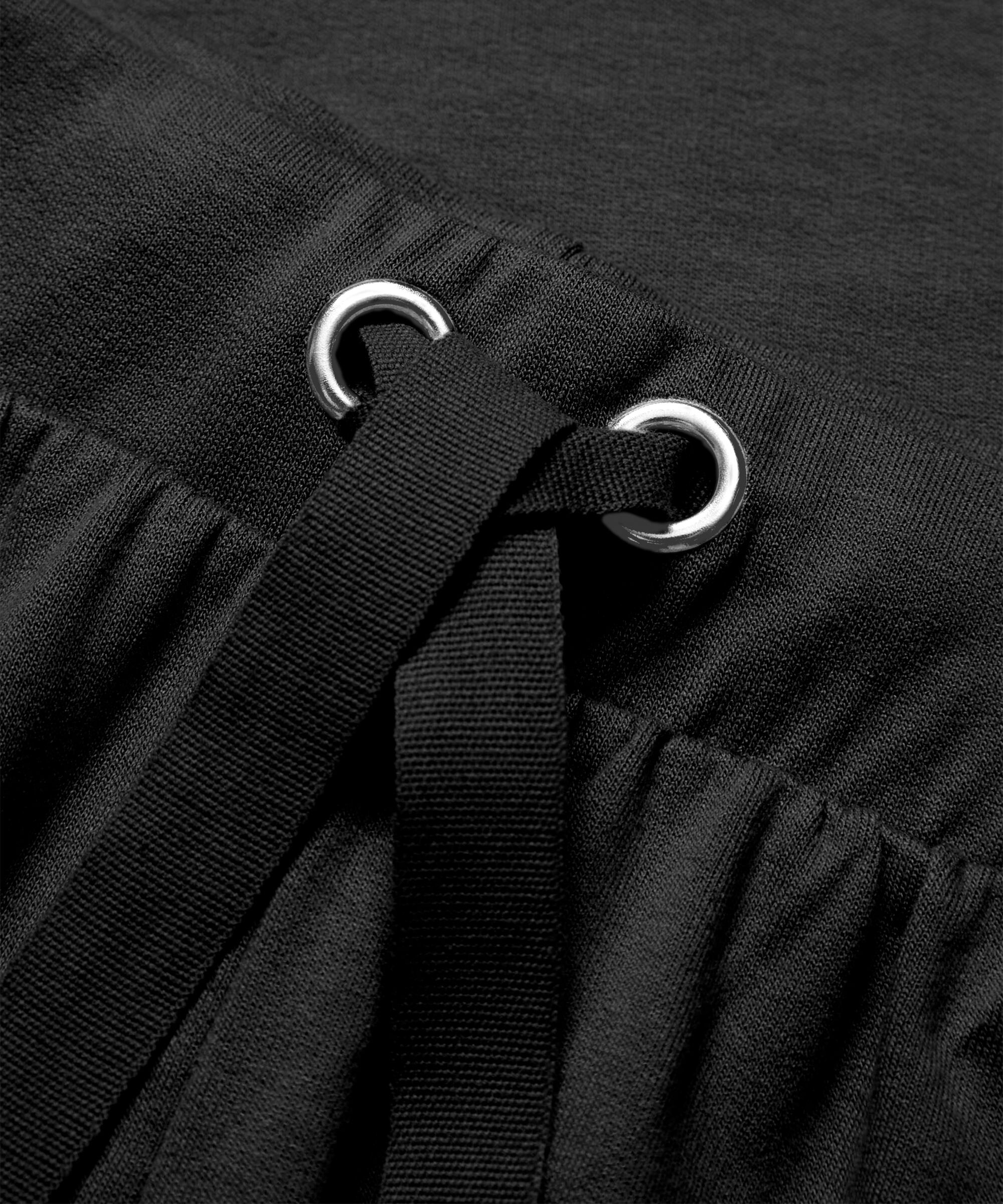 pantalon de jogging en jersey doux, Black