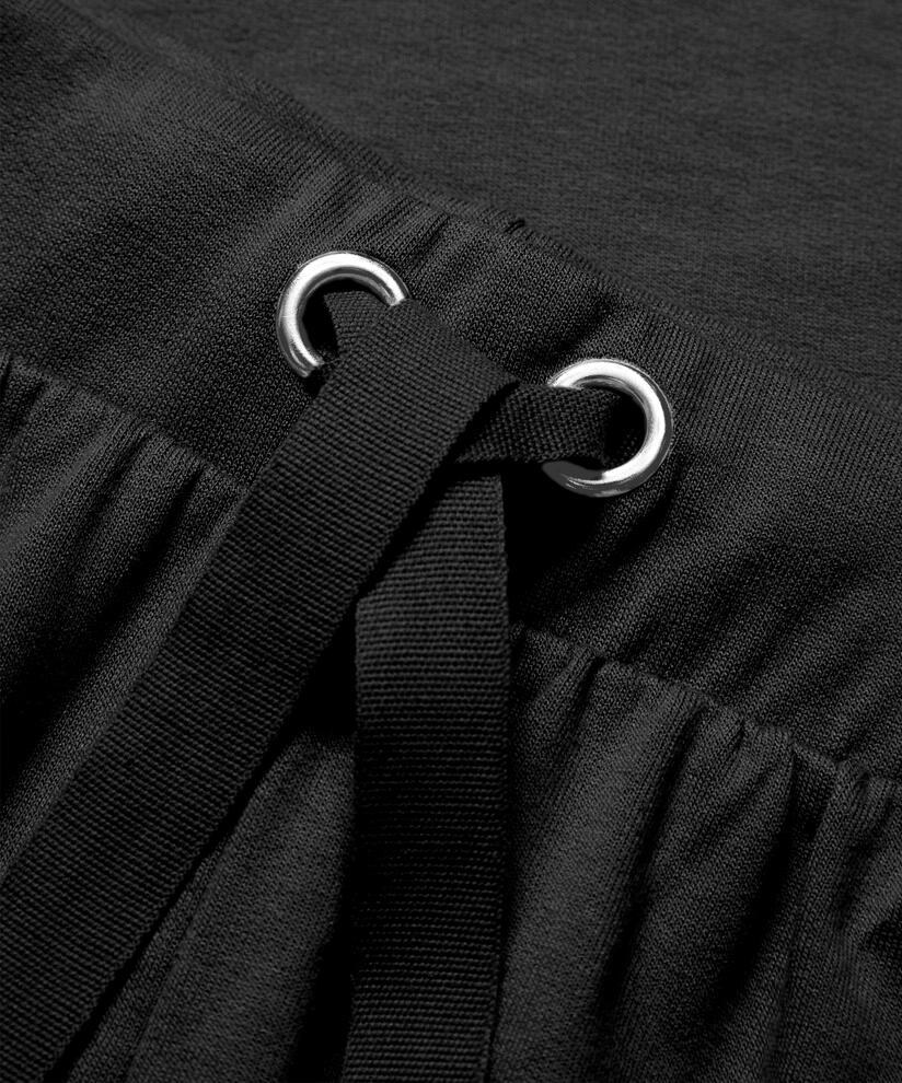pantalon de jogging en jersey doux, Black