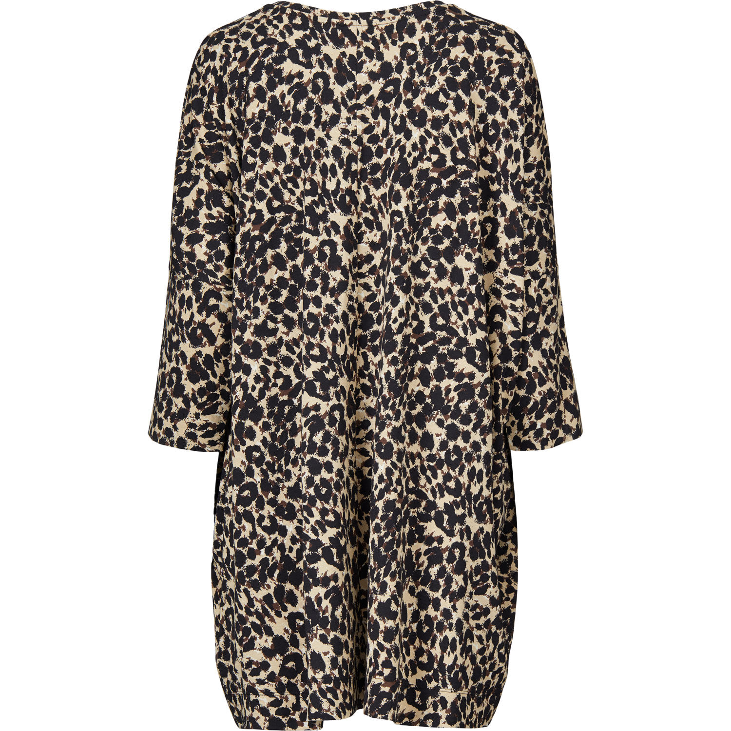 tunique en jersey &agrave; imprim&eacute; l&eacute;opard, Sand