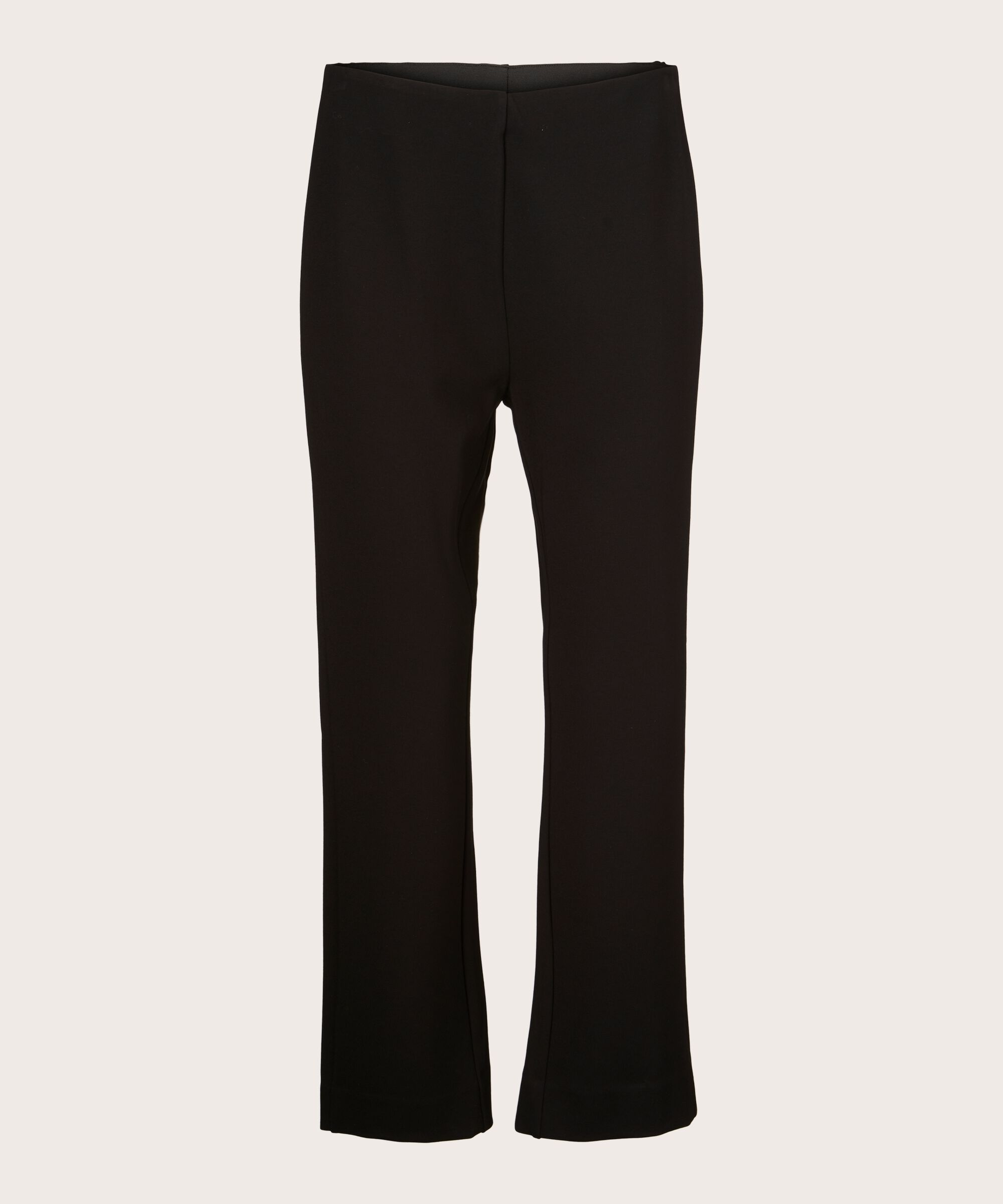 Pantalon Court En Jersey Épais, Black