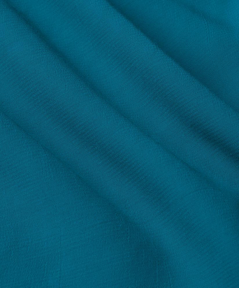 robe en viscose à col rond et manches courtes, Celestial