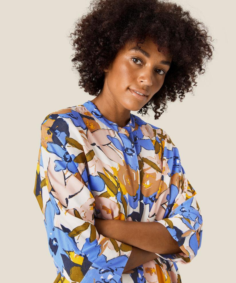 Iosetta Shirt Dress, Wedgewood