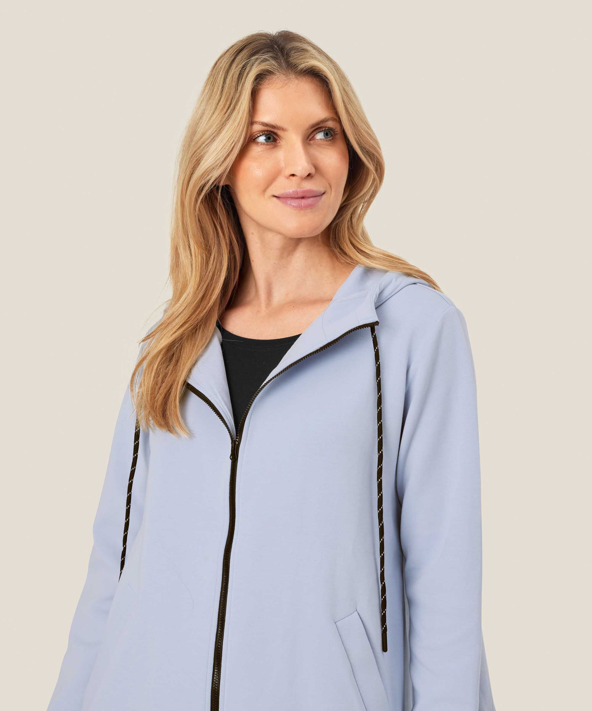 sweat à capuche avec poches, Heather