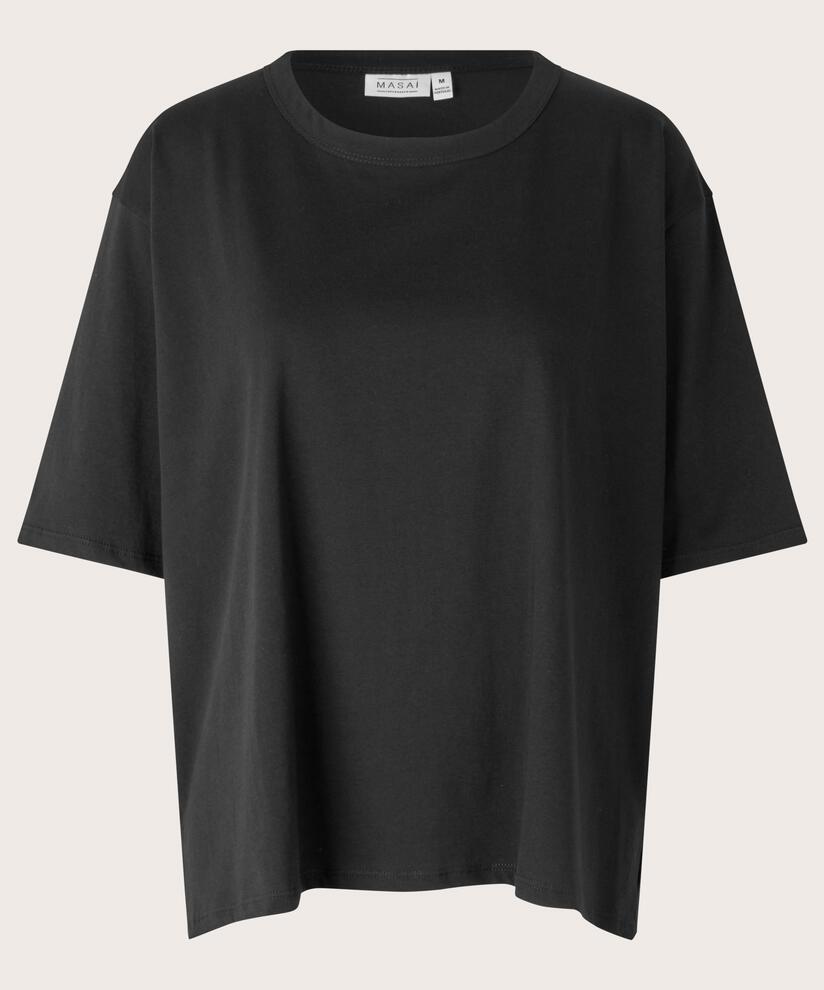 T-shirt À Col Rond, Black