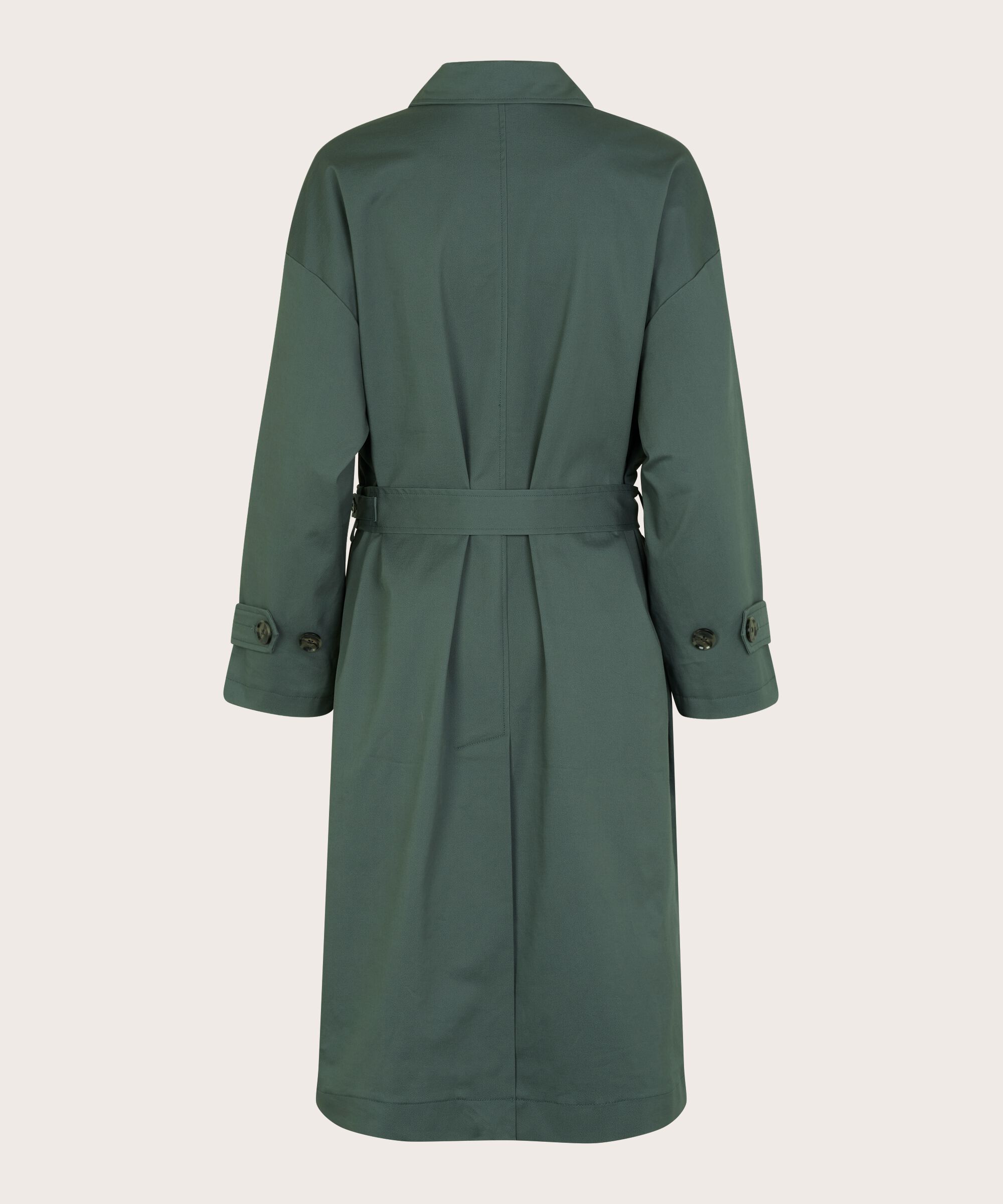 manteau avec boutons et ceinture, Balsam Green
