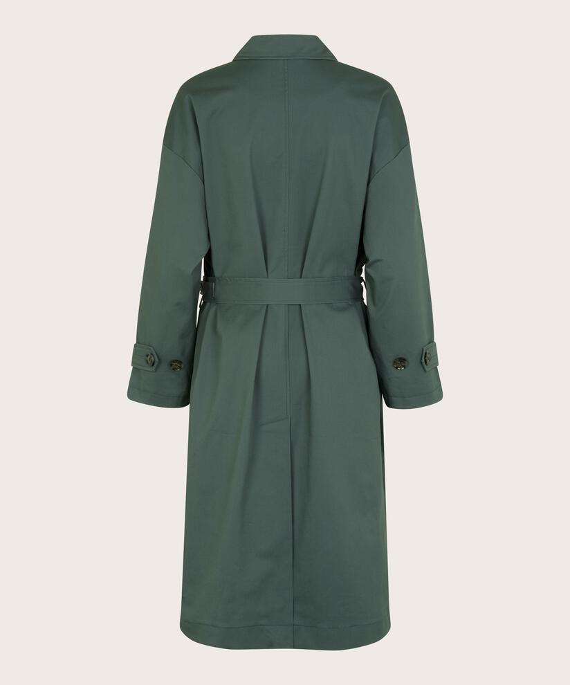 manteau avec boutons et ceinture, Balsam Green