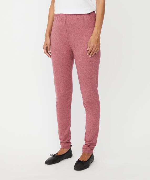 legging en qualité jersey extra doux, Tawny Port mel.
