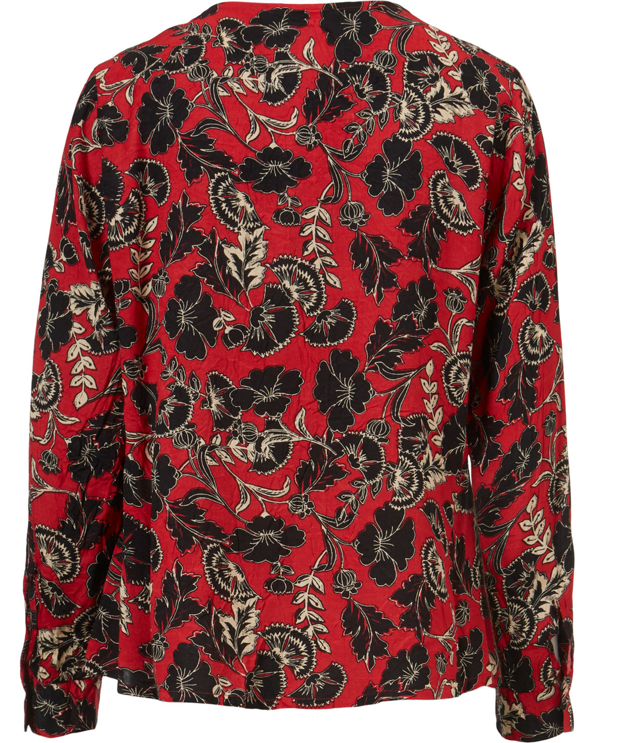 INES SHIRT, Scarlet Sage