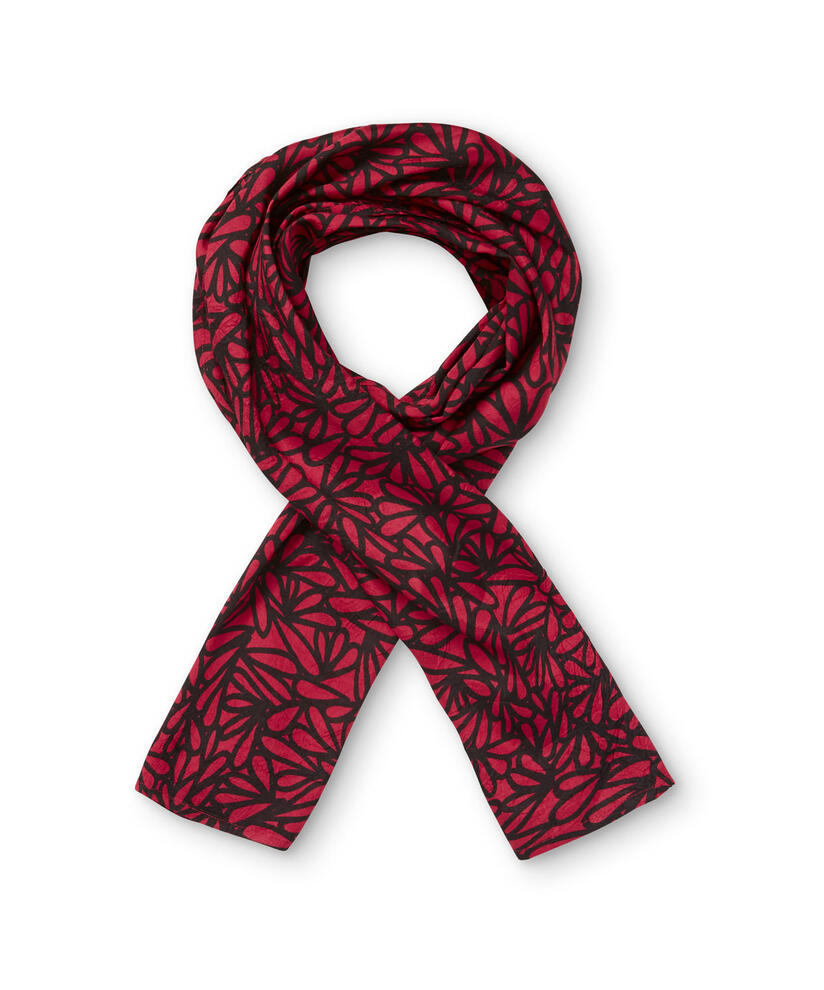ALONG SCARF, Scarlet Sage