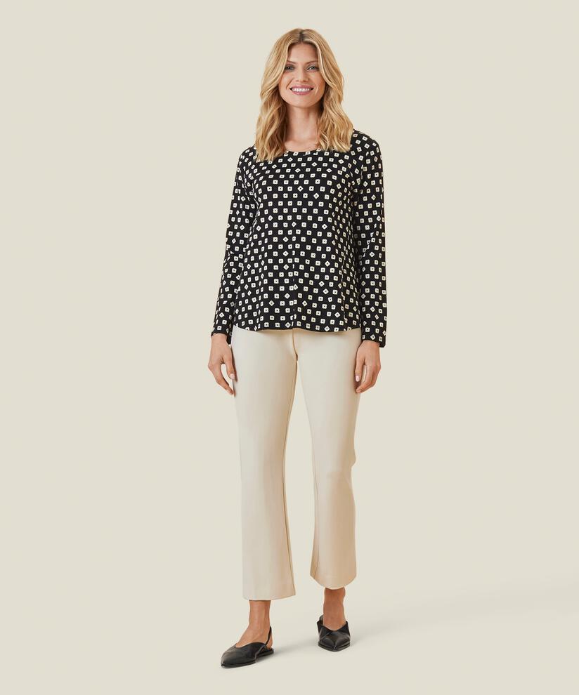 BADISNA JERSEY TOP, Black