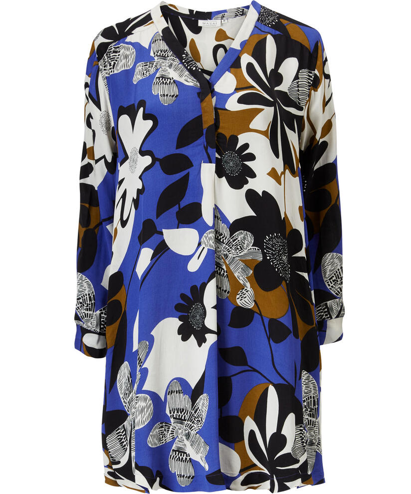 GLENVA TUNIC, Clematis Blue