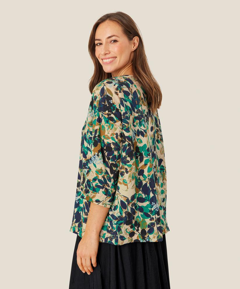 Blouse En Viscose À Manches 3/4, Greenlake