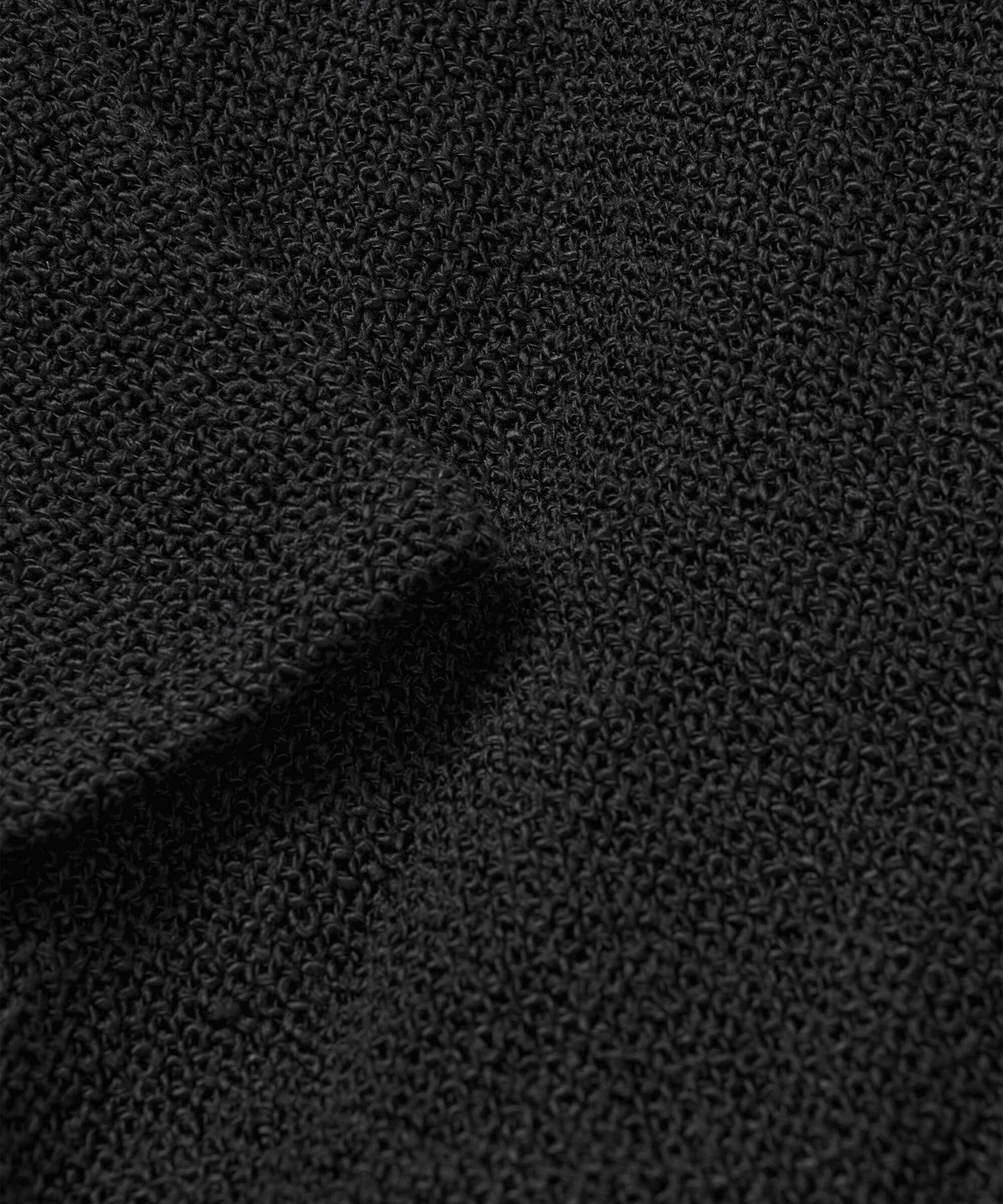 Veste Courte En Bouclé, Black