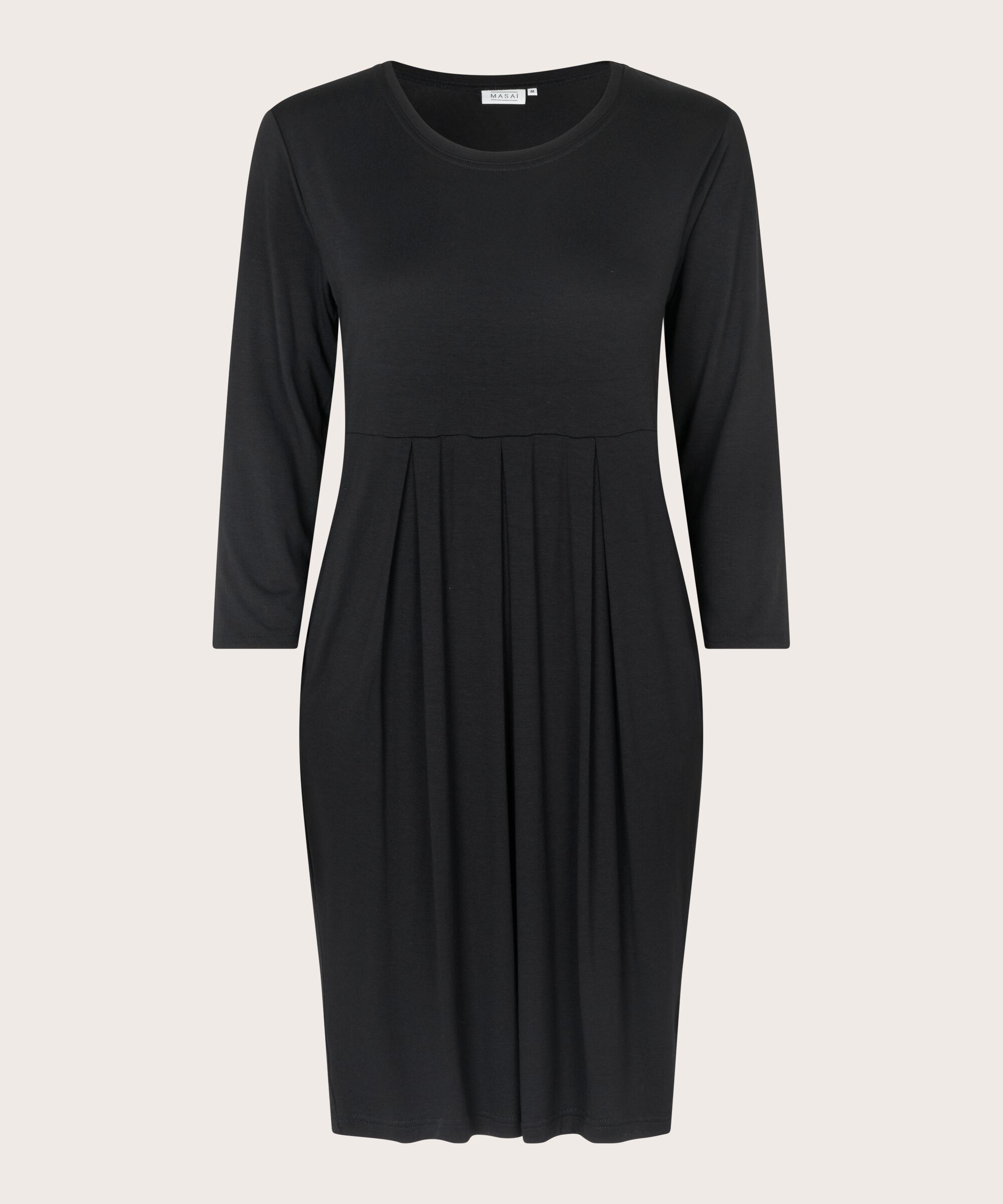 robe tulipe en jersey , Black