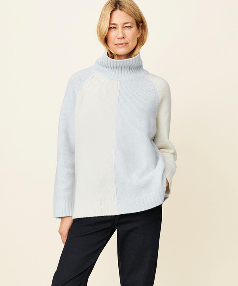 Folla Jumper, Heather/Crm