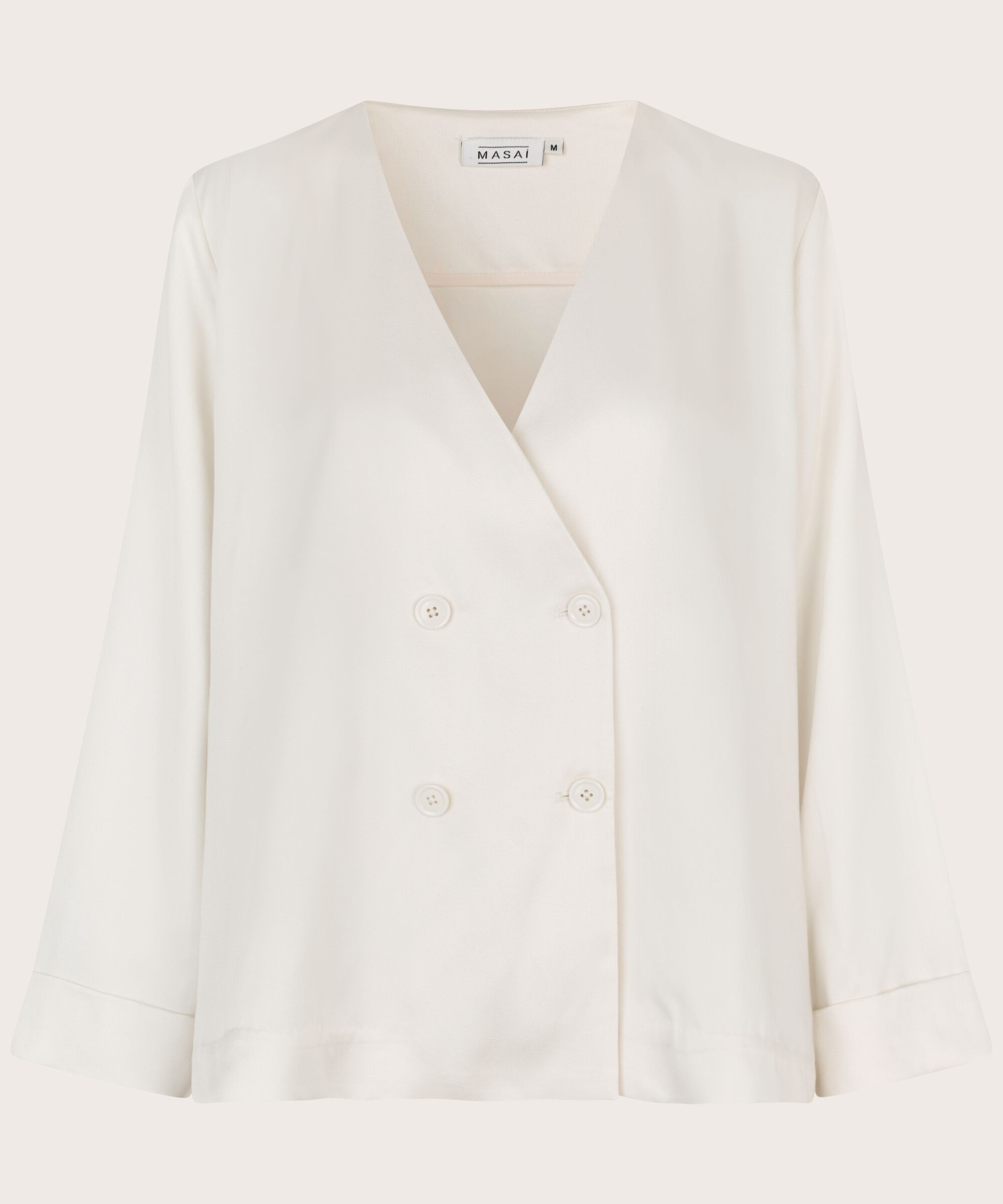 veste avec fermeture à double boutonnage et col en V, Jet Stream