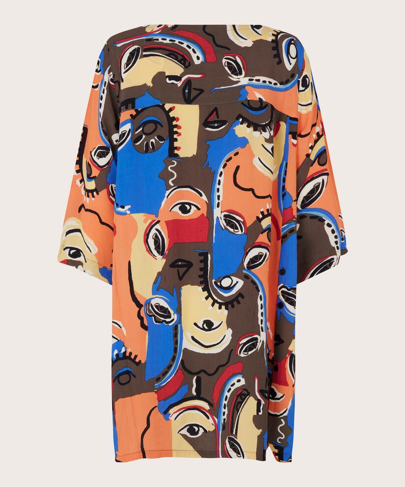 Garnetta Tunic, Crocodile