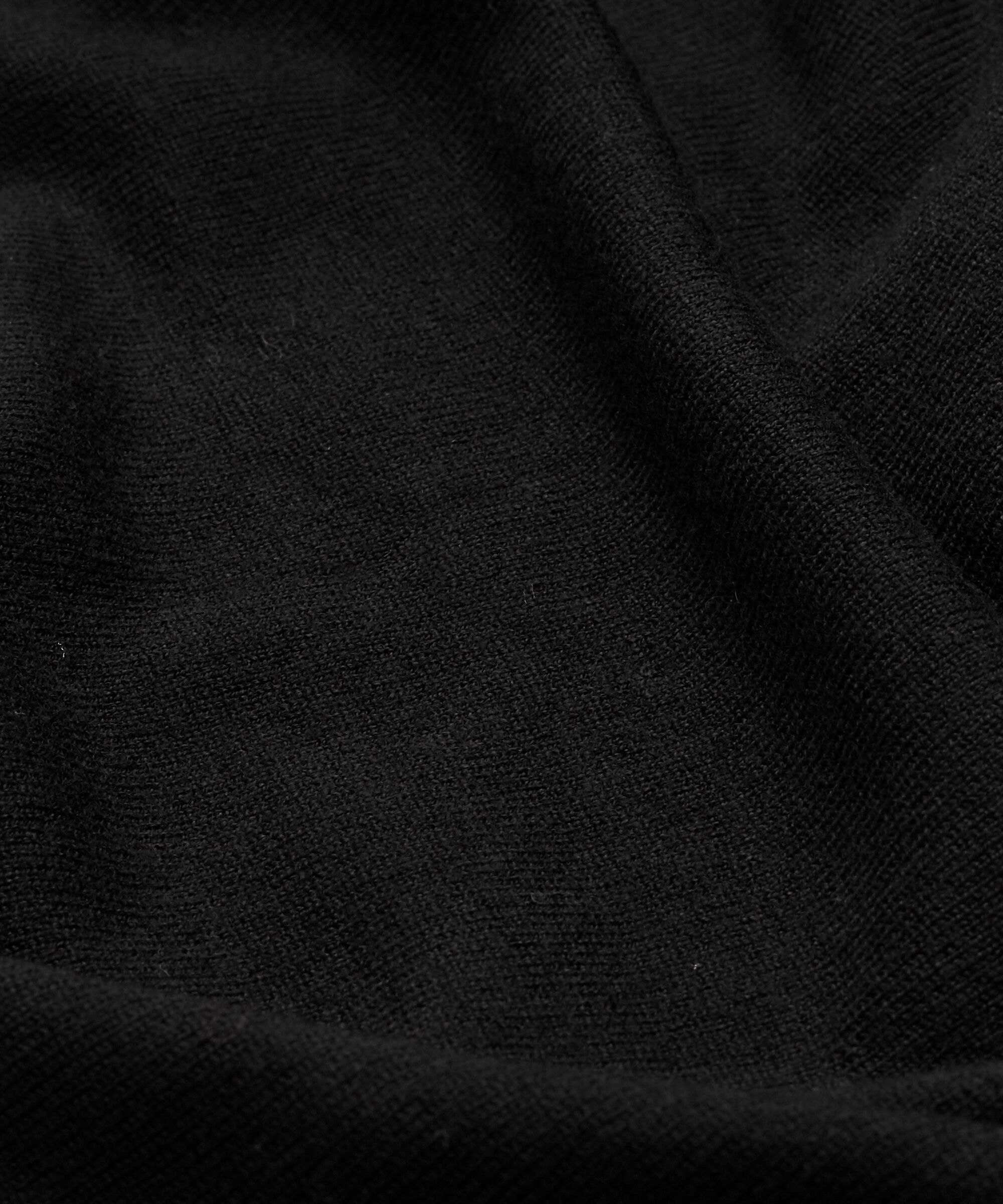 jupe en maille à taille élastique, Black