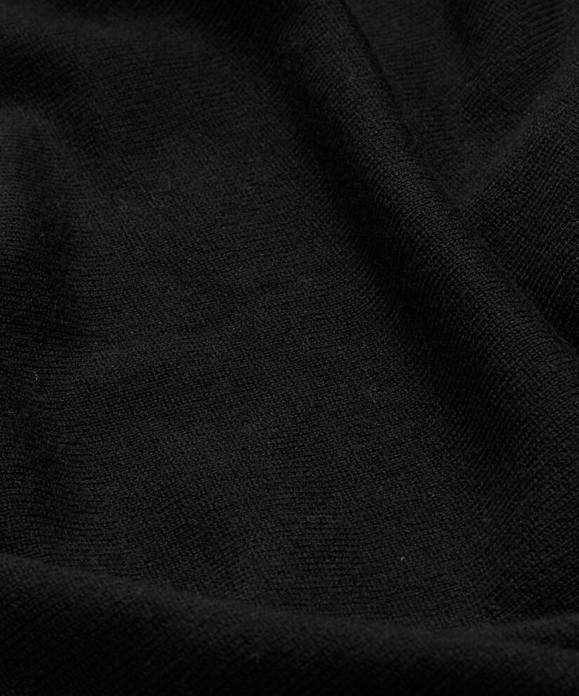 jupe en maille à taille élastique, Black