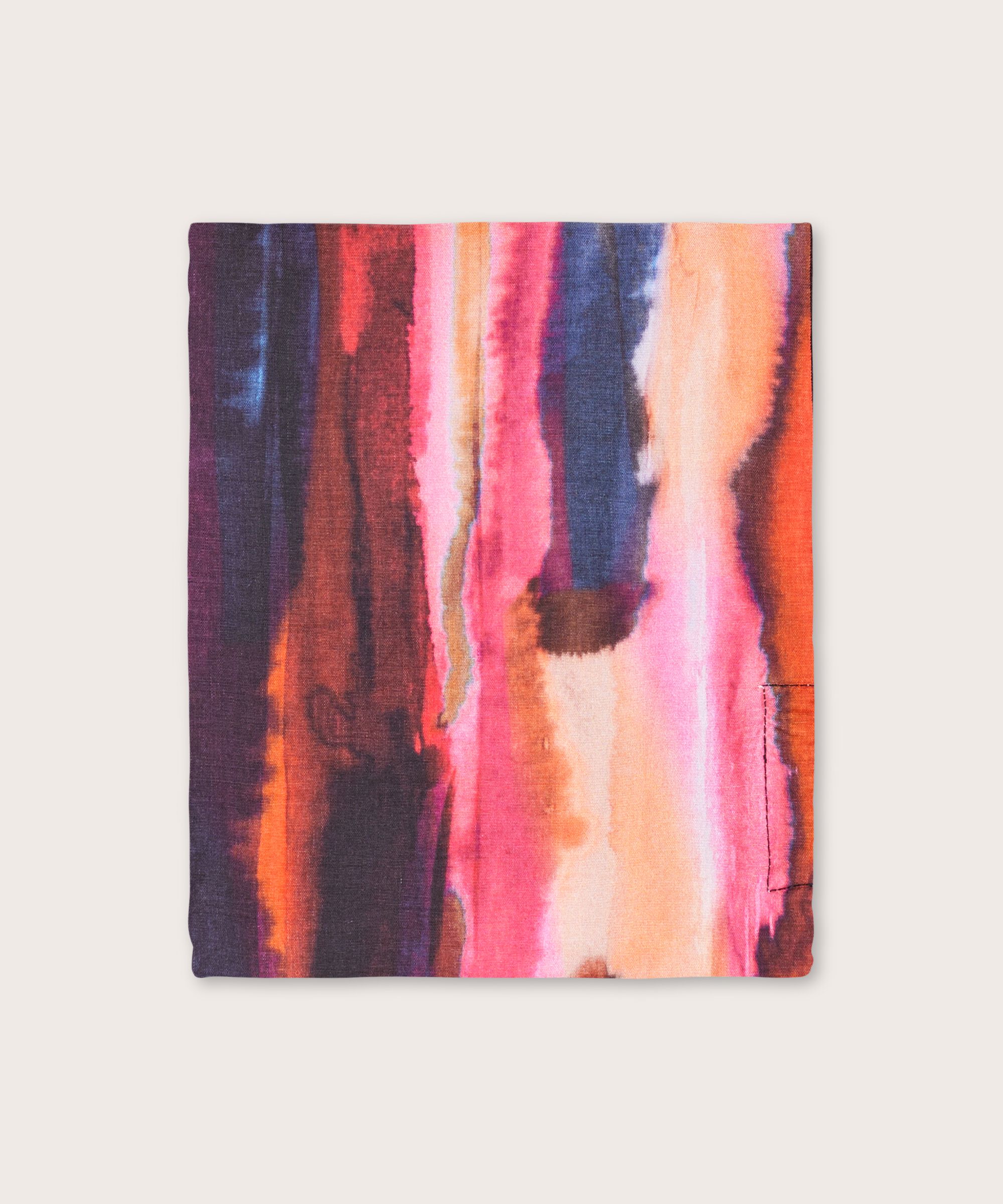 Écharpe en viscose imprimée, Sun Tomato