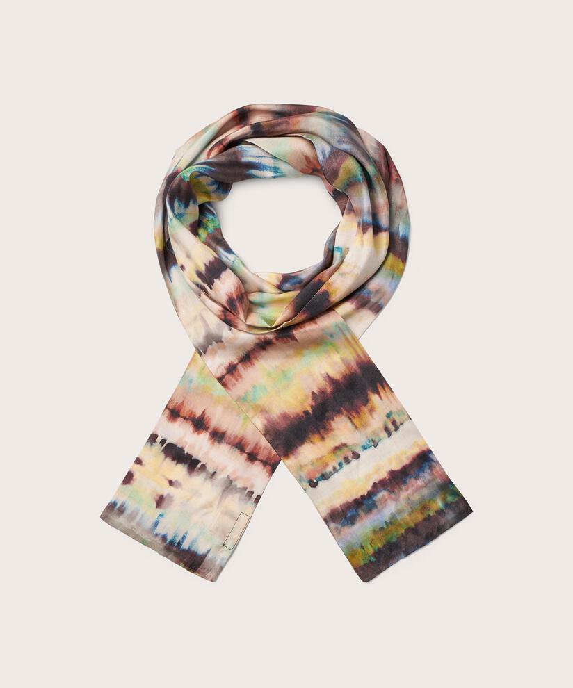Foulard en viscose, Misty Rose
