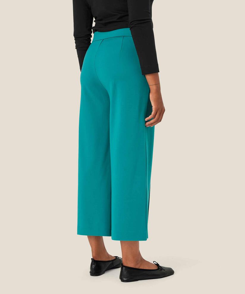 Pantalon En Jersey Épais Avec Poches, Teal