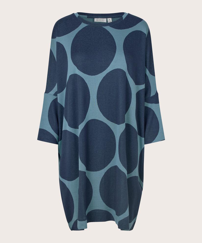 Tunique Oversize En Jersey À Manches Étroites, Proven Blue
