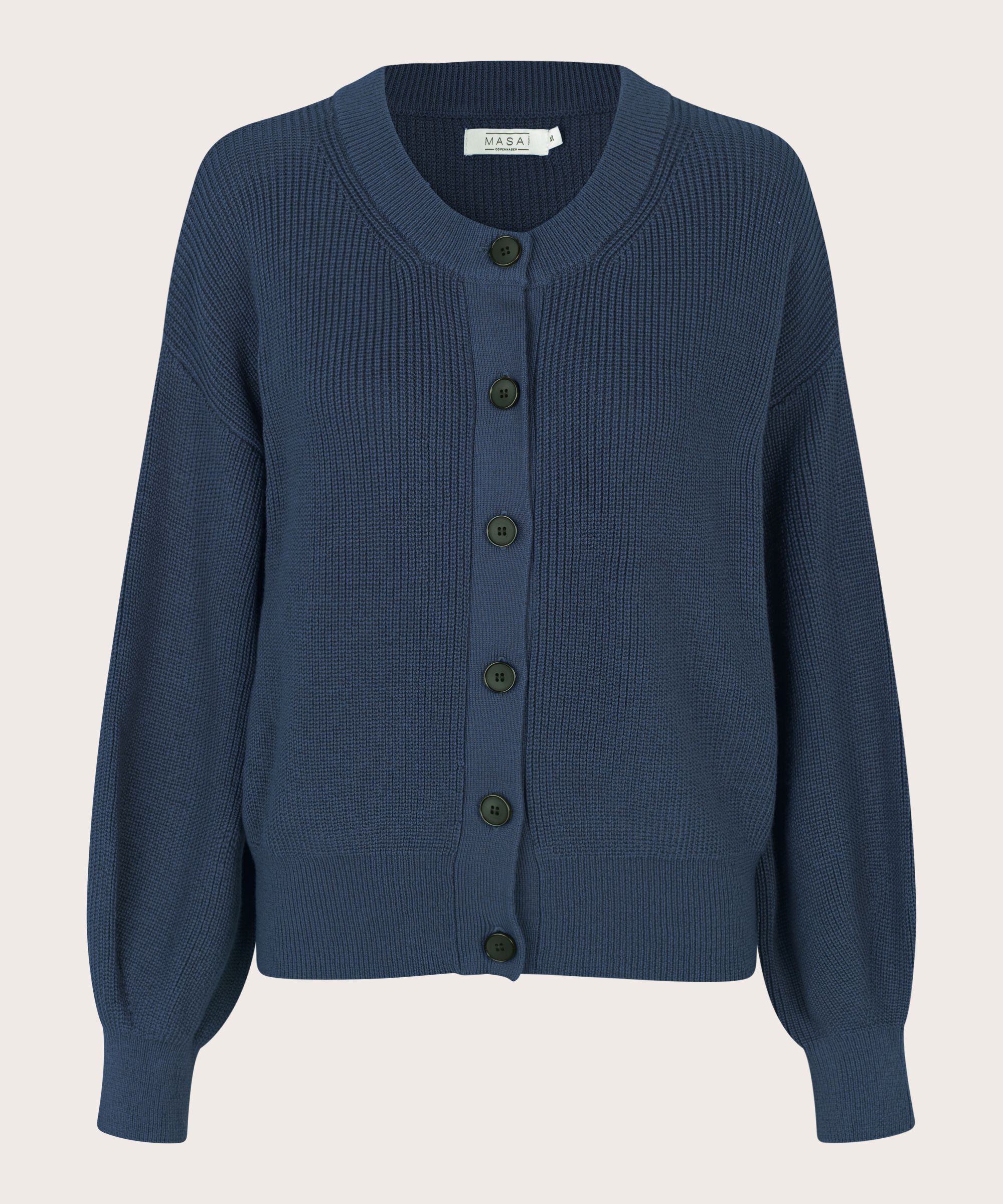 cardigan avec bords côtelés, Moonlit Ocean