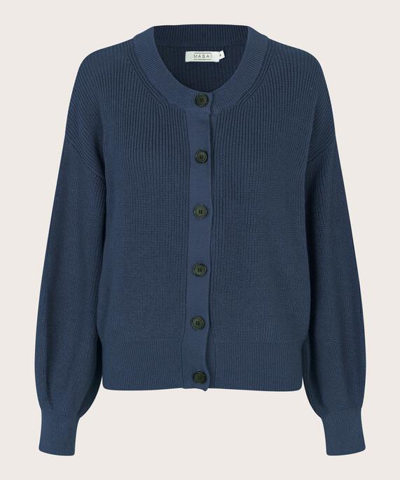 cardigan avec bords côtelés, Moonlit Ocean