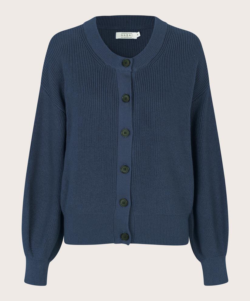cardigan avec bords côtelés, Moonlit Ocean