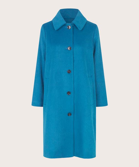 manteau classique en mélange de laine, Celestial