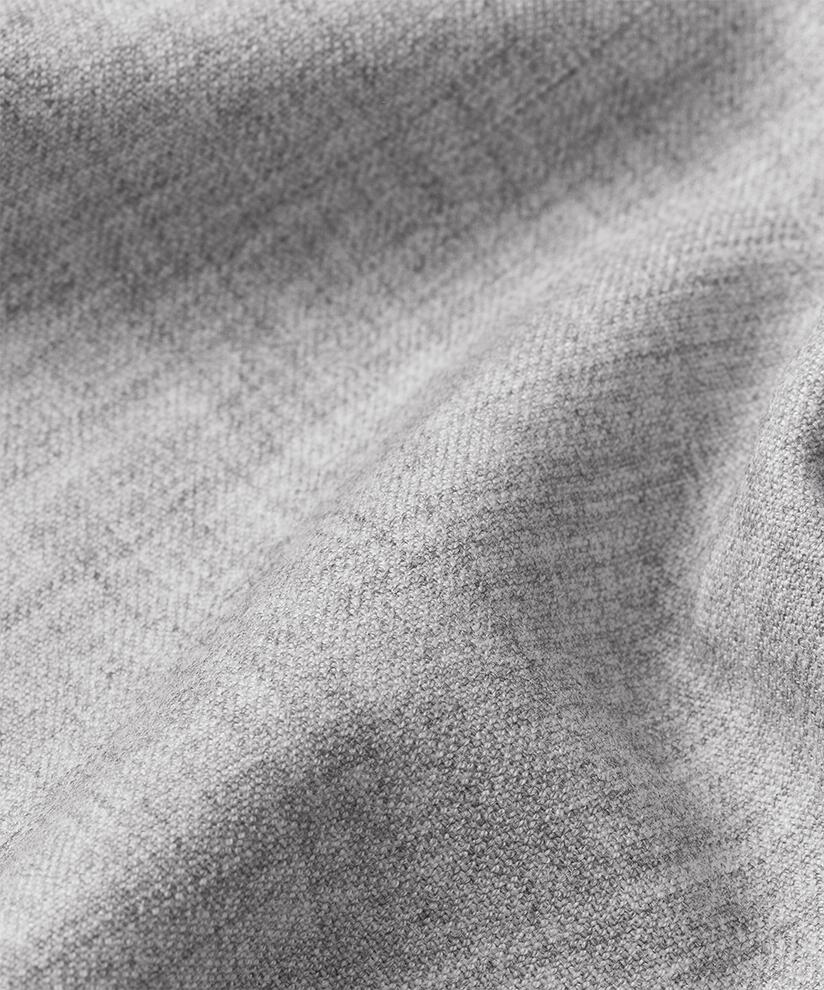veste-chemise à manches trois-quarts, L. Grey mel.