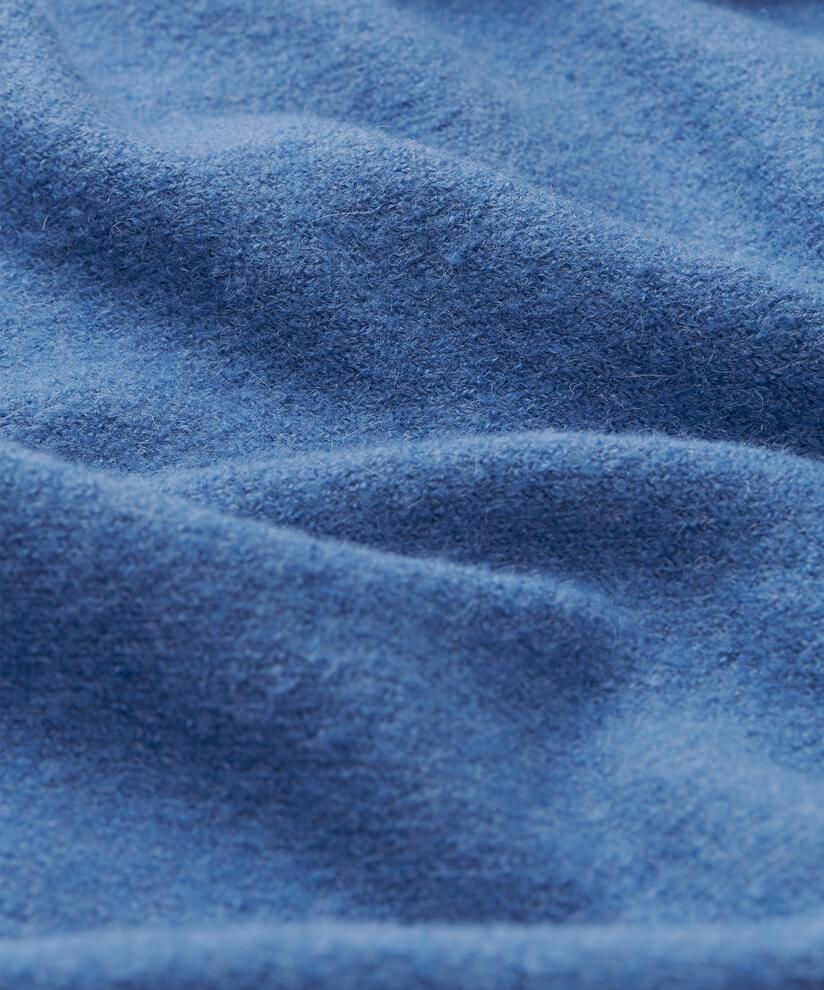 pull avec col roulé et fente latérale, Federal Blue