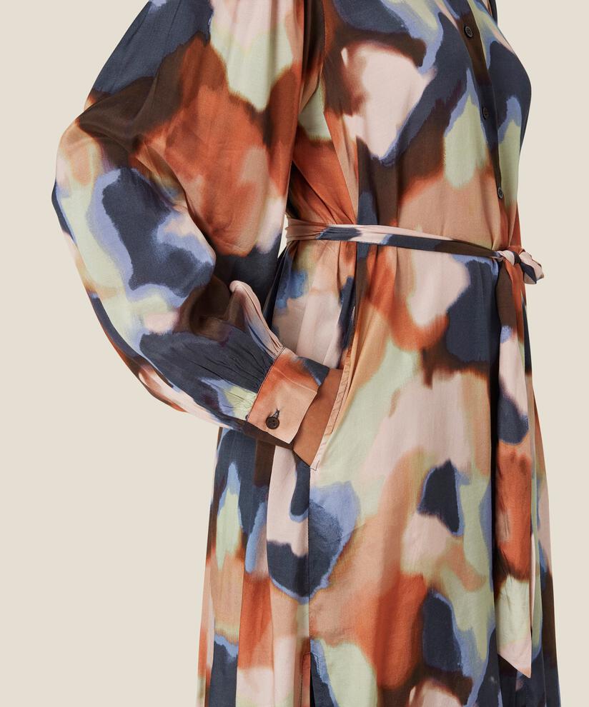 Nydemi Dress, Rose Smoke