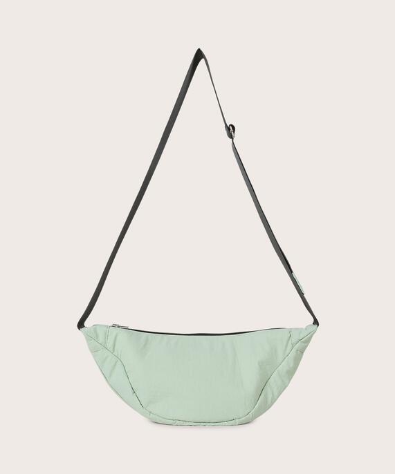 sac à bandoulière avec fermeture éclair, Frosty Green